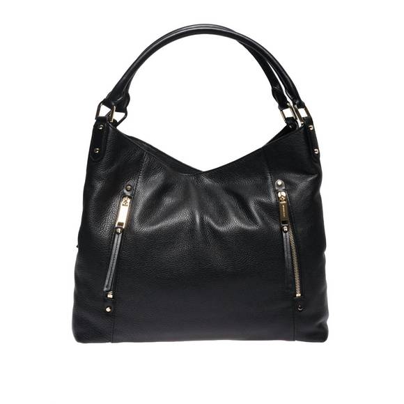 NEW MICHAEL KORS evie large leather hobo in black - Picture 2 of 3